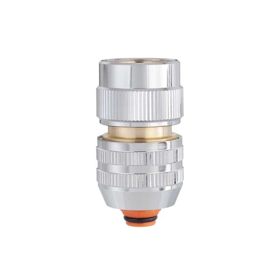 Конектор для поливального шлангу 1/2"-5/8" з системою "Aquastop" Claber Metal-Jet 9611