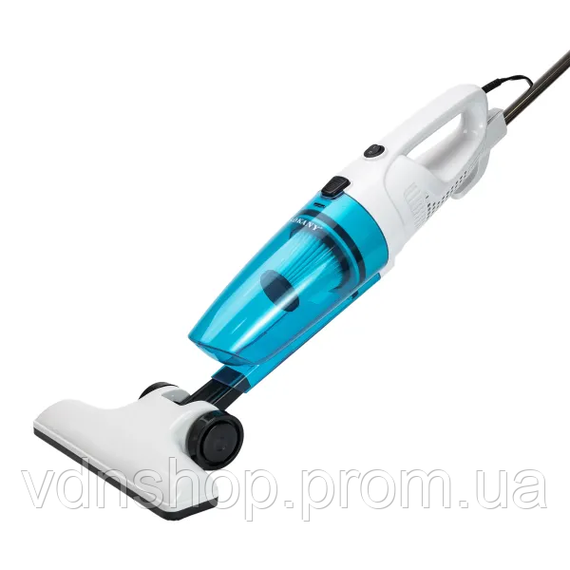 Пилосос вертикальний ручний для дому 900 Вт циклонний для сухого прибирання 1.2 л Блакитний SK-13013 | Зображення 5