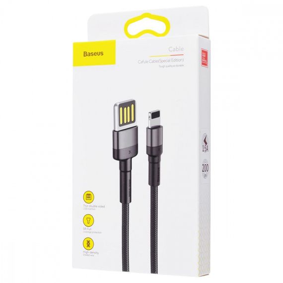 Кабель Baseus Cafule Lightning Special Edition 1.5A (2m) | Зображення 1