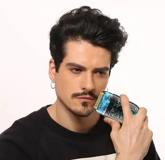 Електробритва акумуляторна VRG V-352, чорна | Зображення 2