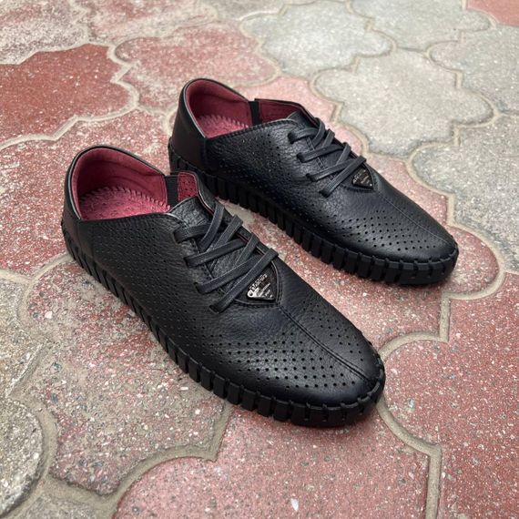 Літнє шкіряне взуття на шнурку 41 43 44 45 розмір | Зображення 2