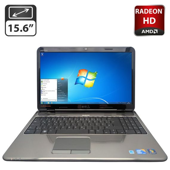 Ноутбук Dell Inspiron N5010 / 15.6" (1366x768) TN / Intel Core i3-370M (2 (4) ядра по 2.4 GHz) / 6 GB DDR3 / 500 GB HDD / AMD Radeon HD 5650, 1 GB GDDR3, 128-bit / WebCam / DVD-ROM б/в