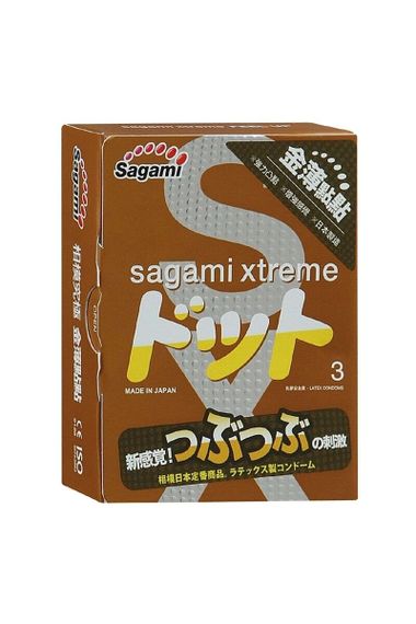 Презервативи латексні Sagami Xtreme Feel UP (ціна за упаковку, 3 шт.) Sex Aura
