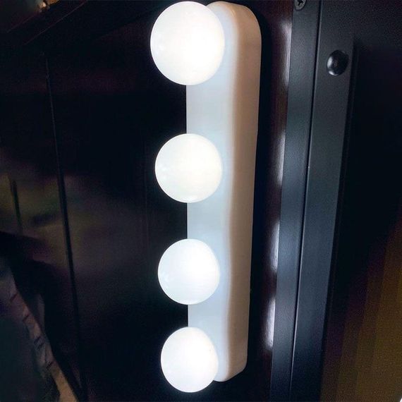 Светодиодная лампа-подсветка для зеркала на присосках Studio Glow, на батарейках / Беспроводная подсветка | Зображення 4