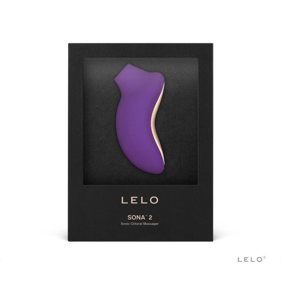 Звуковий стимулятор клітора LELO SONA 2 Purple, 12 режимів Sex Aura | Зображення 3