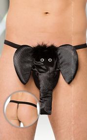 Чоловічі стрінги - Thong 4416 - black, S-L sexstyle