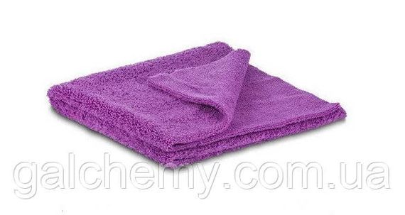 Мікрофіброва серветка для розполірування (фіолетовий) Coral Fleece Towel 40*40 см 350 г/м2