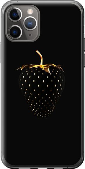 Чехол на iPhone 11 Pro Черная клубника "3585u-1788-17620"