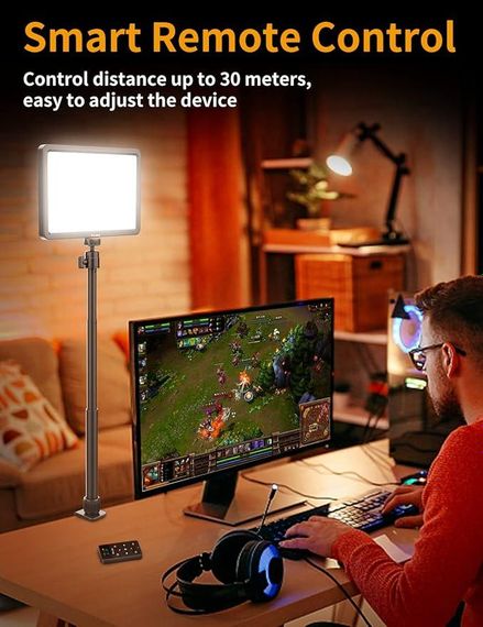 VIJIM K20 Professional Key Light – студійне LED-освітлення для стрімінгу та відеозйомки | Зображення 5