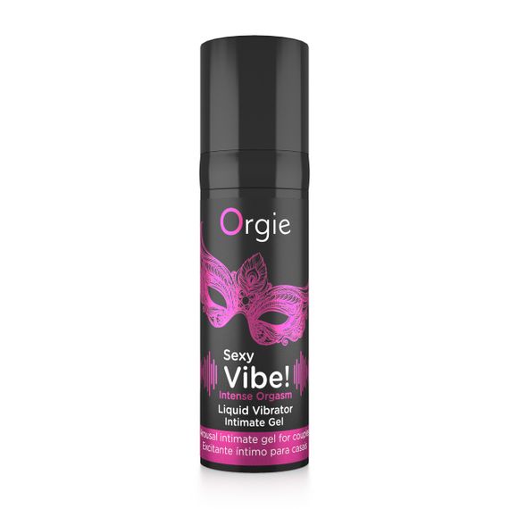 Рідкий вібратор Orgie SEXY VIBE! Intense Orgasm, 15мл (фіолетовий) – Збудливий ефект для інтенсивних оргазмів | Зображення 2