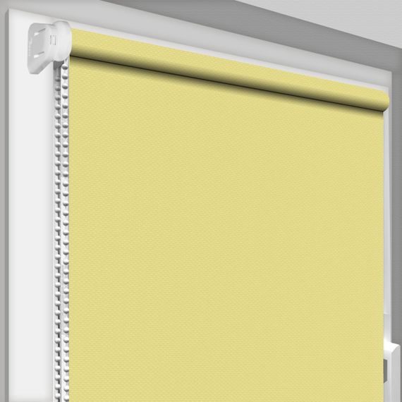 Рулонная штора Rolets Роял 1-801-500 50x170 см открытого типа Бледно-желтая