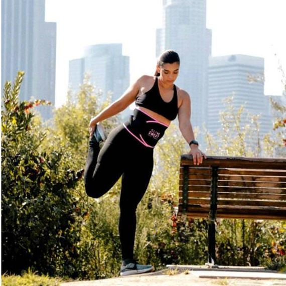 Пояс для схуднення спортивний Sweet Sweat Рожевий