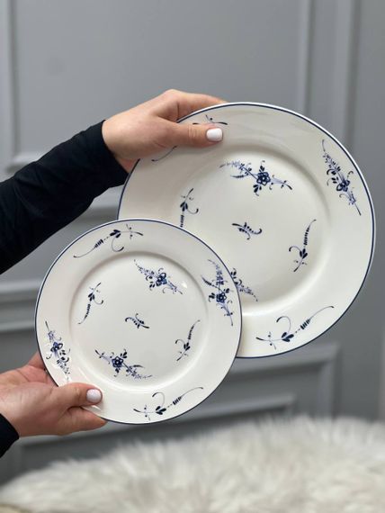 Тарілка обідня Olens Балатон 102-1458 25.6 см біла | Зображення 9
