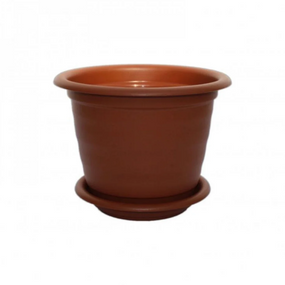Вазон Натура d25см терракот Ламела