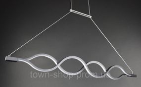 Люстра потолочная LED H33L-1200-bk Черный 30-110х6х122 см.