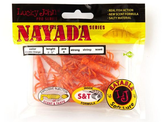 Твистеры 2" съедобные искусственные LJ Лаки Джон Pro Series NAYADA 140154-036 | Зображення 2