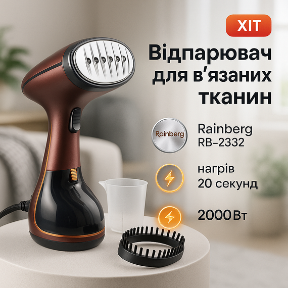 Відпарювач для розгладження тканин, Ручний відпарювач для видалення складок парогенератор PU-79