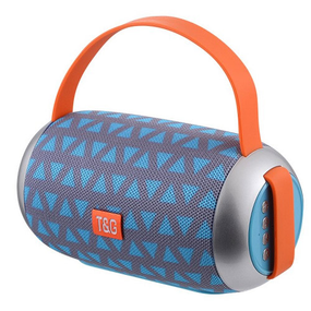 Портативная колонка T&amp;G TG112, Bluetooth, радио, speakerphone, серо-голубой
