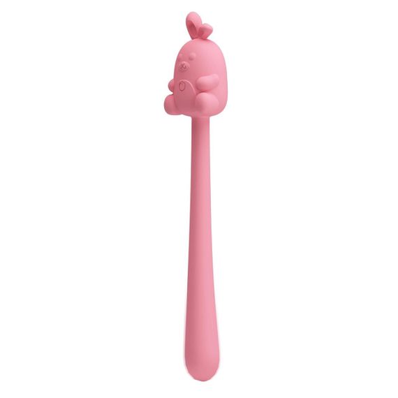 Вібратор CUTE BUNNY, Flirting Stick, 7 vibration functions, Magnetic USB charging Sex Aura | Зображення 3