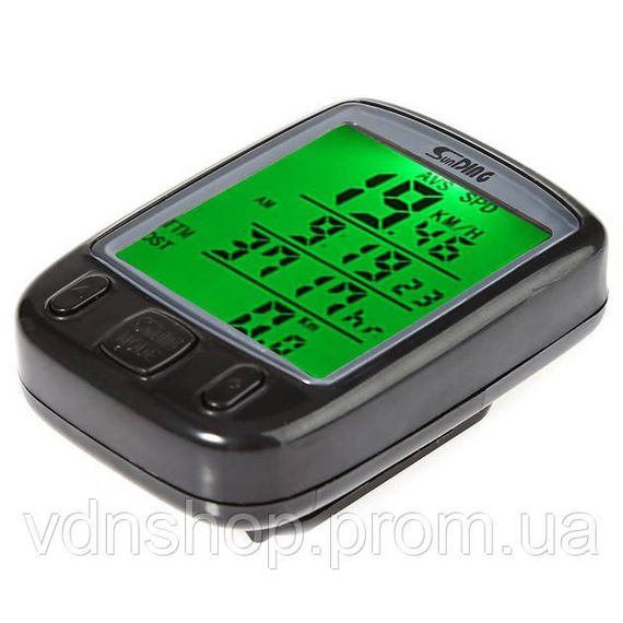 Счетчик для велосипеда SunDing SD-563A, Спидометр для велосипеда, Велосипедный проводной спидометр ZX-47 | Зображення 7