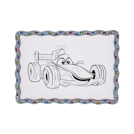 Дитячий набір для розпису по дереву "Гоночна машинка" Puz-22951 формат А4 | Зображення 1