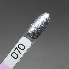 Гель-лак Toki-Toki № 070 срібло 5мл