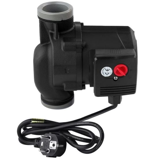 Циркуляционный насос Pumpman GRS32/80/180 Нmax 8 м Qmax 12 куб.м 225 Вт с гайками (CV029800) | Зображення 2