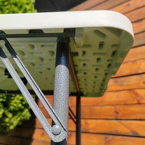 Складний стіл (2 рівня регулювання висоти) 122*61*74см SW-00001606 | Зображення 2