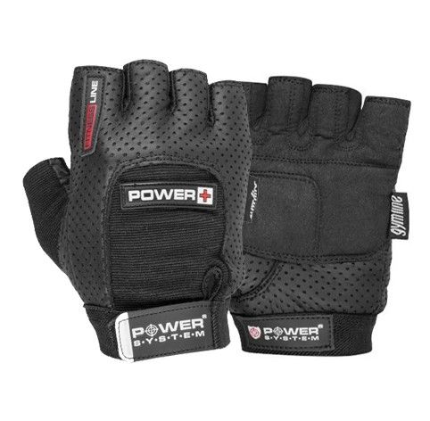 Рукавички для фітнесу Power System PS-2500 Power Plus Black XS | Зображення 1