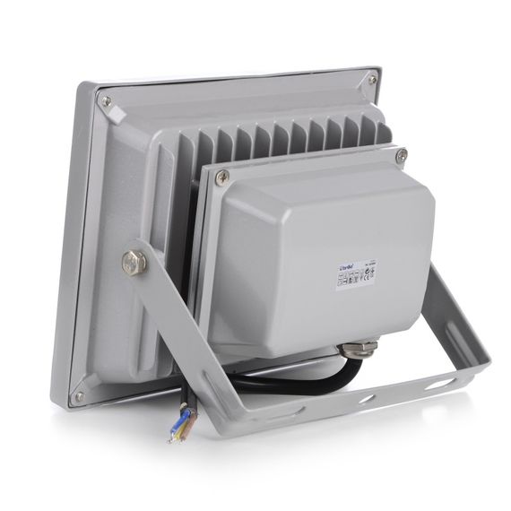 Прожектор уличный LED влагозащищенный IP65 HL-15/20W NW COB серый | Зображення 2
