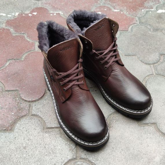 Великі зимові черевики з натуральним хутром 43 розмір | Зображення 2