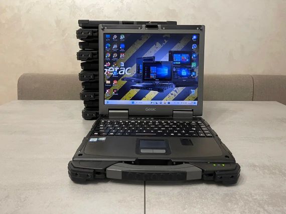 Защищенный ноутбук Getac B300 G6 / 13.3" (1024x768) TN Touch / Intel Core i7-6500U (2 (4) ядра по 2.5 - 3.1 GHz) / 16 GB DDR4 / 256 GB SSD / Intel HD Graphics 520 / DVD-RW / Fingerprint / 4G LTE / GPS б/у | Зображення 1