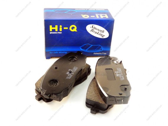 Колодки передні гальмівні Logan, Hi-Q (SP1243) (7701210142) | Зображення 3
