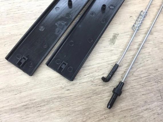 VW T5 T6 левый = правый ремкомплектект стекла раздвижной двери | Зображення 1