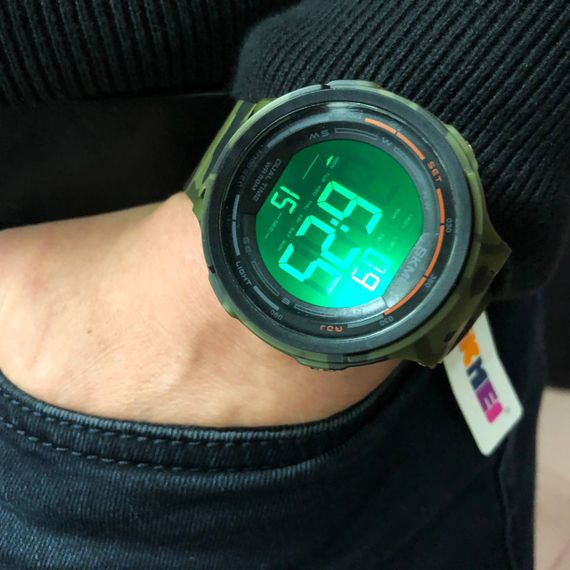 Электронные спортивные часы SKMEI, Бюджетные спортивные часы мужские для плавания EP-81 | Зображення 6