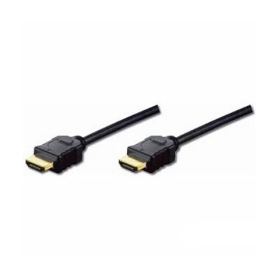 Кабель мультимедийный HDMI M to HDMI M 2.0m Digitus (AK-330114-020-S)
