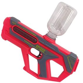 Автоматический водяной автомат WATER GUN 1005C на аккумуляторе свет бак 200 мл дальность 7 м водный пистолет бластер 6+ Красный