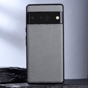 Google Pixel 8A чохол Woven Nylon сірий