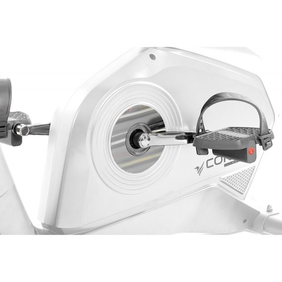 Велотренажер електромагнітний Cornix Amber White/Grey | Зображення 4