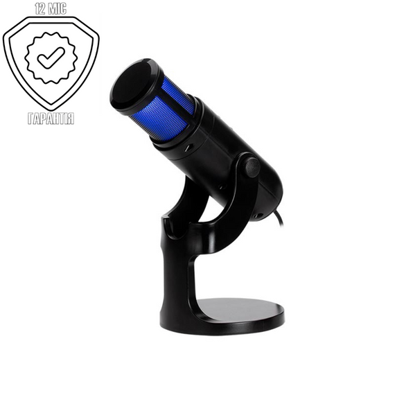 Игровой микрофон RGB XTRIKE XMC-03, USB 3.0, 1.5m, микрофон для игр, микрофон для компьютера