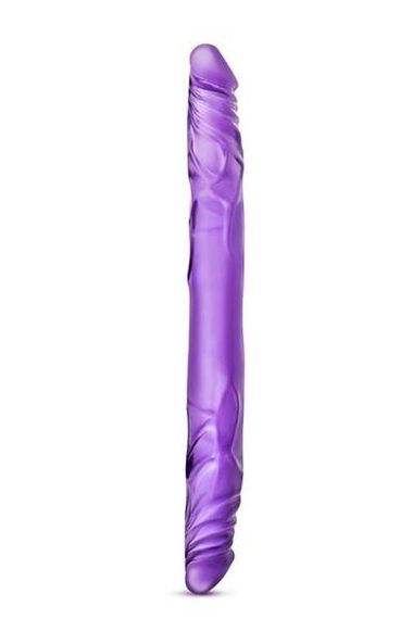 Двойной фаллоимитатор B YOURS 18INCH DOUBLE DILDO PURPLE sexstyle | Зображення 1