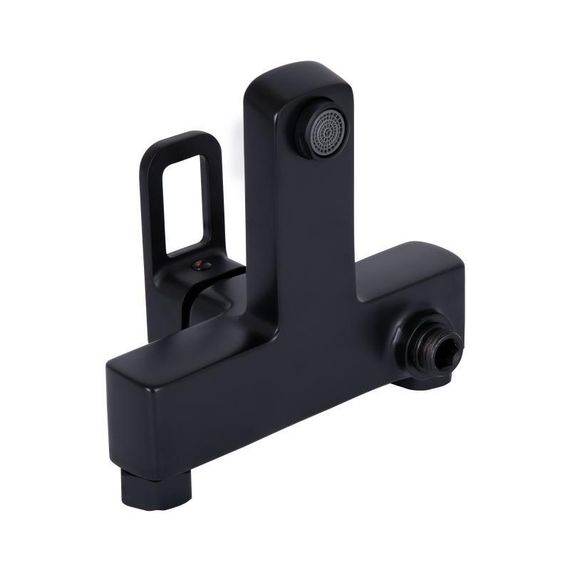 Змішувач для ванни Lidz Wawel 006 (з душовим гарнітуром) (k35) LDWAW006BLA45393 Black | Зображення 5