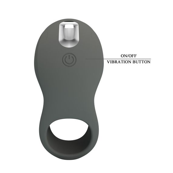 Эрекционное кольцо с вибрацией PRETTY LOVE Master ring, 7 vibration functions, Memory function sexstyle | Зображення 4