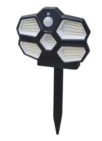 Уличный светильник Solar Induction Lamp SH-580A • LED фонарь с солнечной панелью и датчиком движения