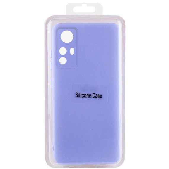 Чехол Silicone Cover Lakshmi Full Camera (A) для Xiaomi Redmi Note 12S Full camera, Бузковий/Dasheen | Зображення 4