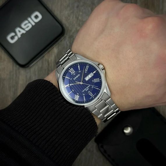 Чоловічий годинник Casio MTP-1384D-2A | Зображення 1