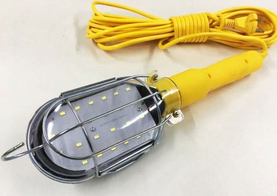 Светильник фонарь с крючком WD-362 для СТО подвесная автомобильная лампа переноска от сети 10 м | Зображення 3