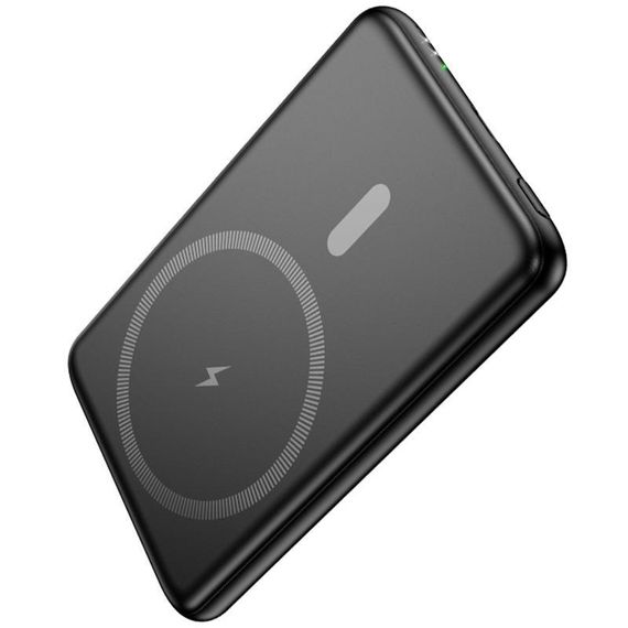Портативний ЗП Power Bank Hoco J140A Tony ultra-thin PD20W з БЗП 5000 mAh Black | Зображення 1