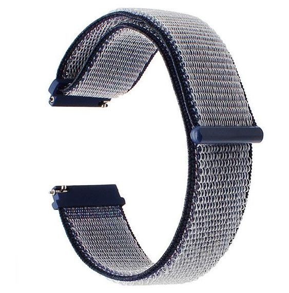 Нейлоновый ремешок Primo для часов Xiaomi Amazfit Bip / Amazfit Bip GTS / Amazfit Bip Lite - Navi Blue | Зображення 1