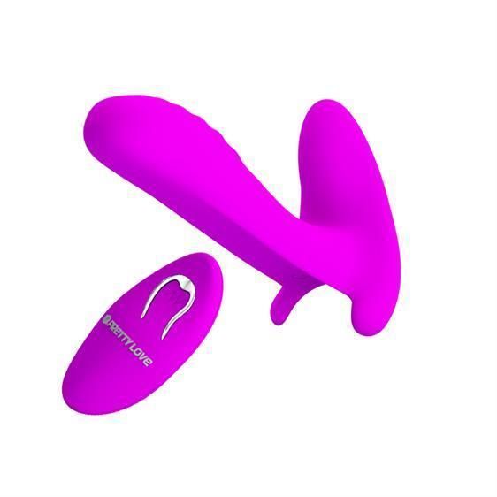 Вібратор - Pretty Love Remote Control Massager Purple Sex Aura | Зображення 1